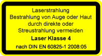 Laser Klasse 4 Lasersicherheit