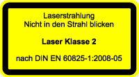 Laser Klasse 2 Lasersicherheit