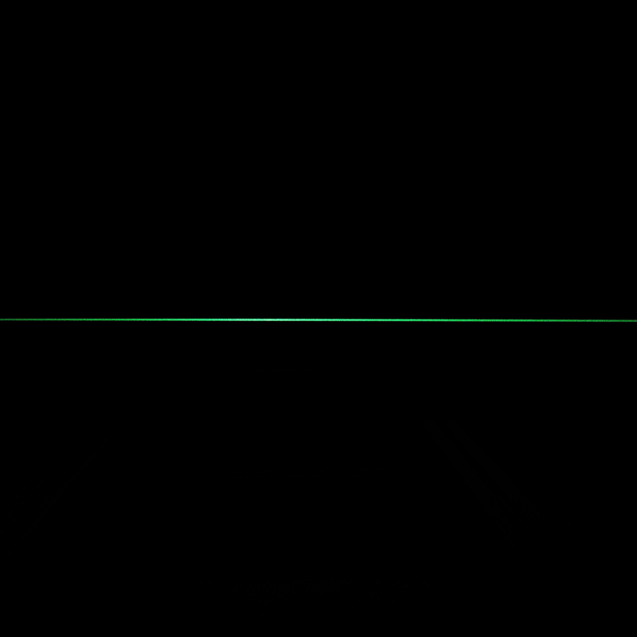 Linienlaser, grün, 520 nm, 110 °, 30 mW, 24 V DC, Ø20x70 mm, Laserklasse 2M, Fokus einstellbar, Kab…