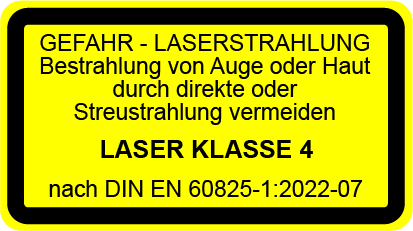 Laser Klasse 4 Lasersicherheit