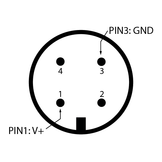 Picotronic Linienlaser rot, 635nm, 90°, 24V DC, Ø20x135 mm, Fokus einstellbar, Laserklasse 2M, M12-…