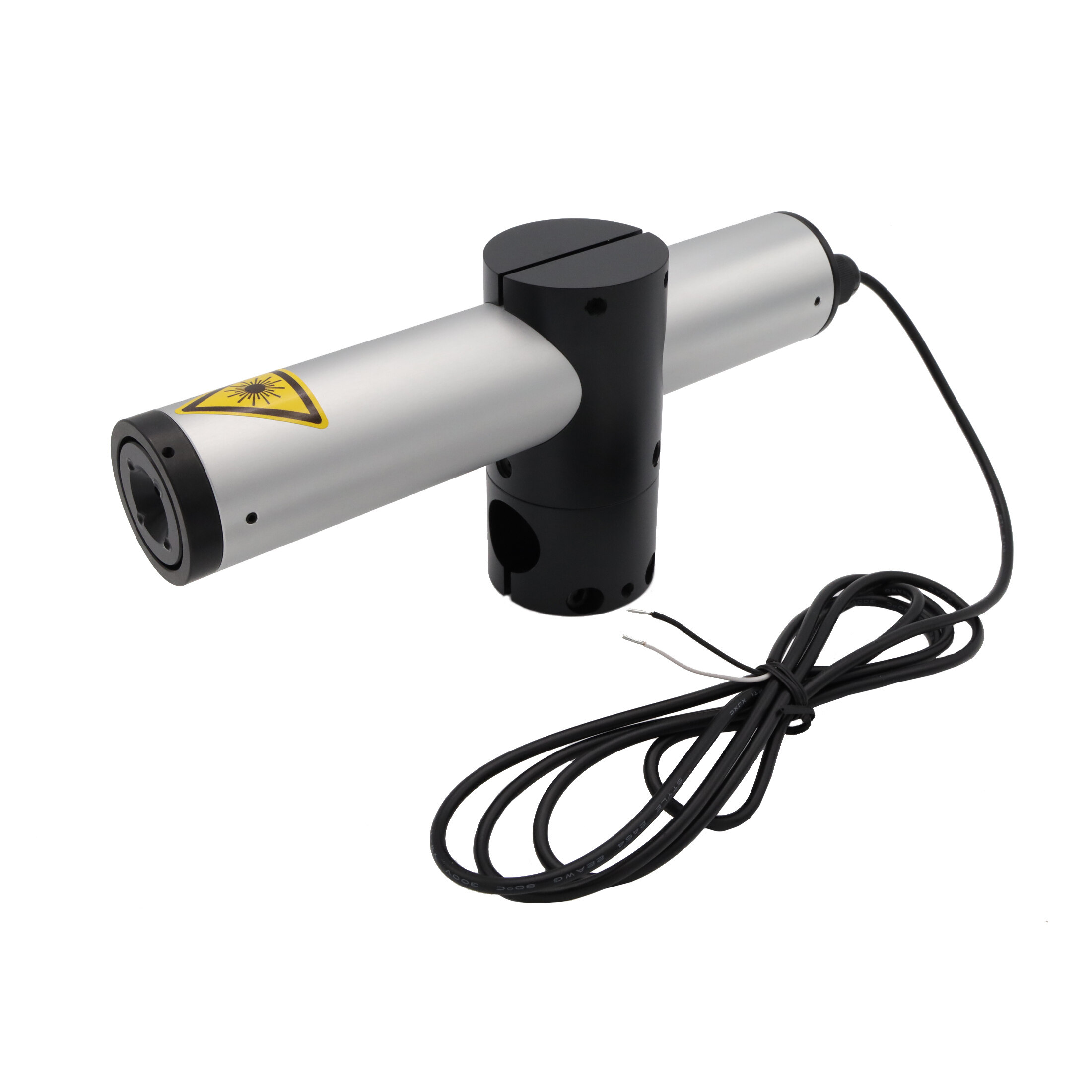 Gresser Positionierlaser Linienlaser Isoliertes Linien Lasermodul, grün, 90°, 532nm, 50mW, 24V, Kla…