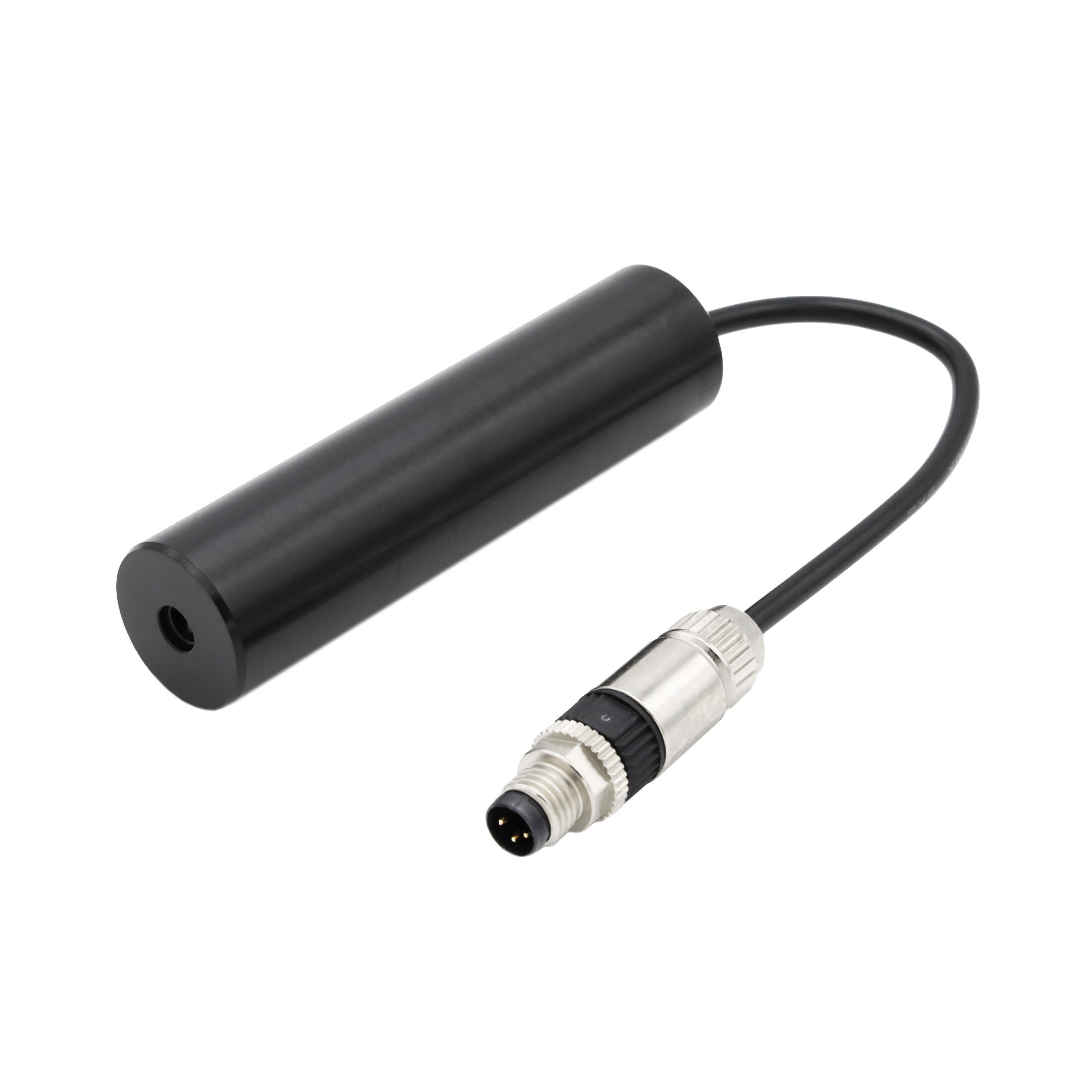 Linienlaser, rot, 650nm, 25mW, 90°, Laser Klasse 2, Fokus 0,8m, 24V DC, 20x80mm